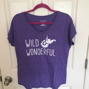 Purple West Virginia Tee